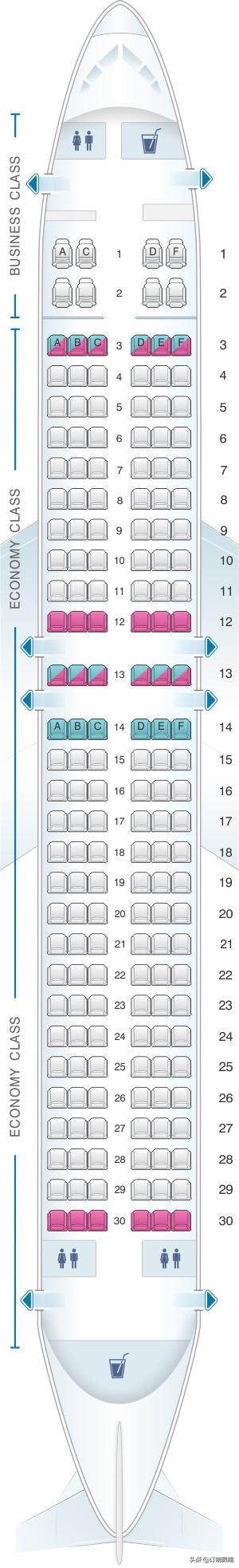 长龙航空空客320选座最佳位置（华夏航空空客320选座最佳位置）