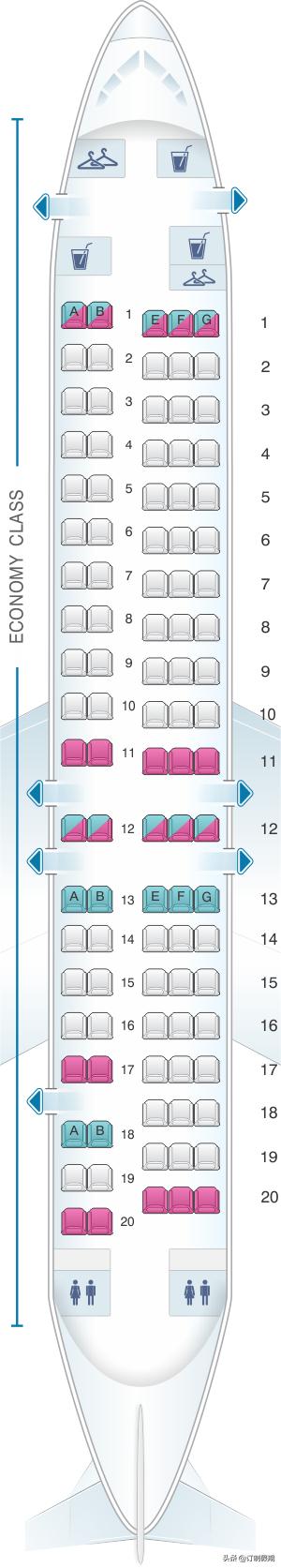 长龙航空空客320选座最佳位置（华夏航空空客320选座最佳位置）